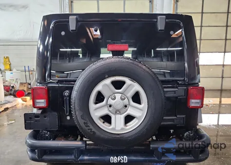 2012 Jeep Wrangler Sport из США, поврежденный, VIN 1C4AJWAG7CL204006